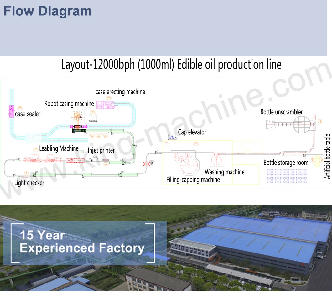 Hot Sale Normal Pressure Automatic Oil Filling Machine with Ce