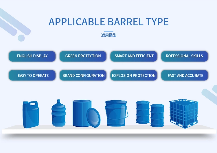 Hot Selling Gear Oil Filling Machine Suitable for Chemical Industry with Explosion-Proof