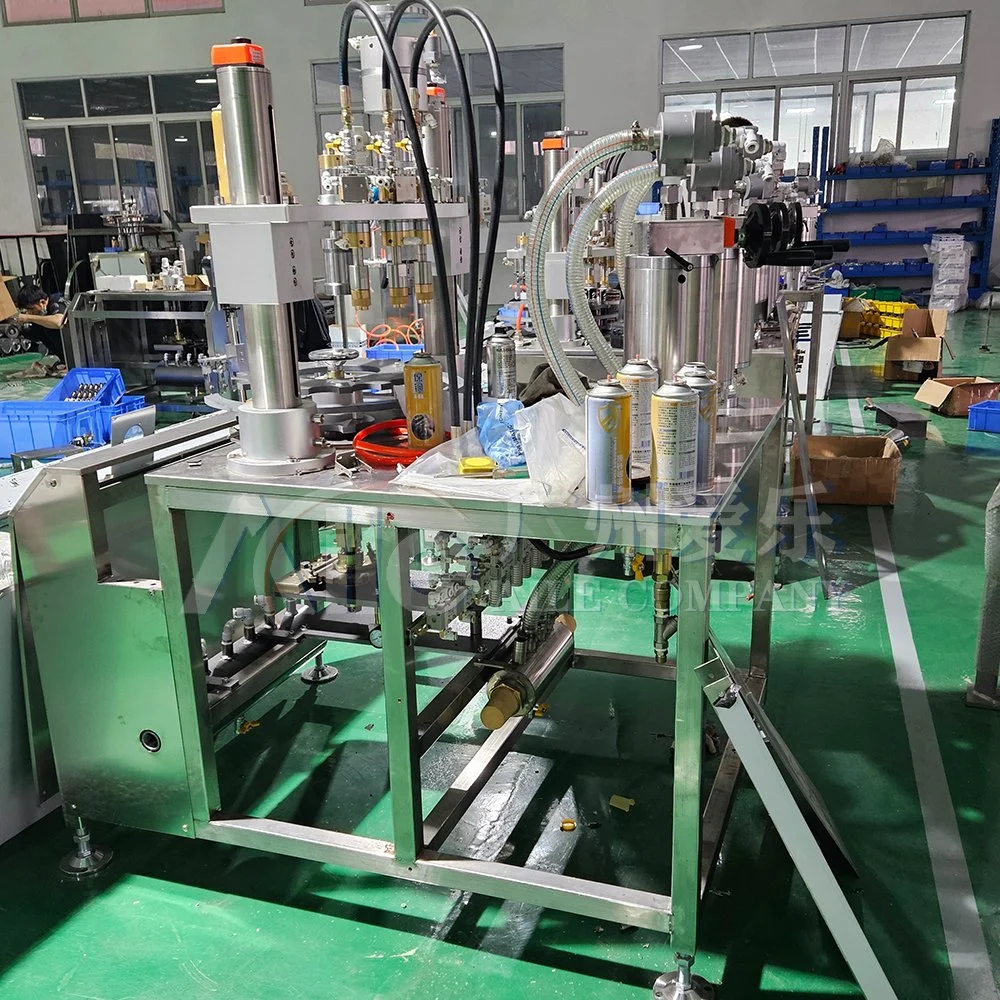 Automatic Butane Gas / Cartridge Refilling Line, Gas Filling Machine