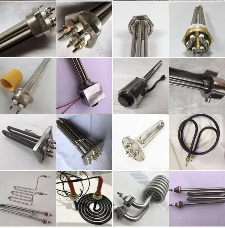 Premium Electric Tubular Heater for Preheating of Lubricants and Liquids Immersion Heater