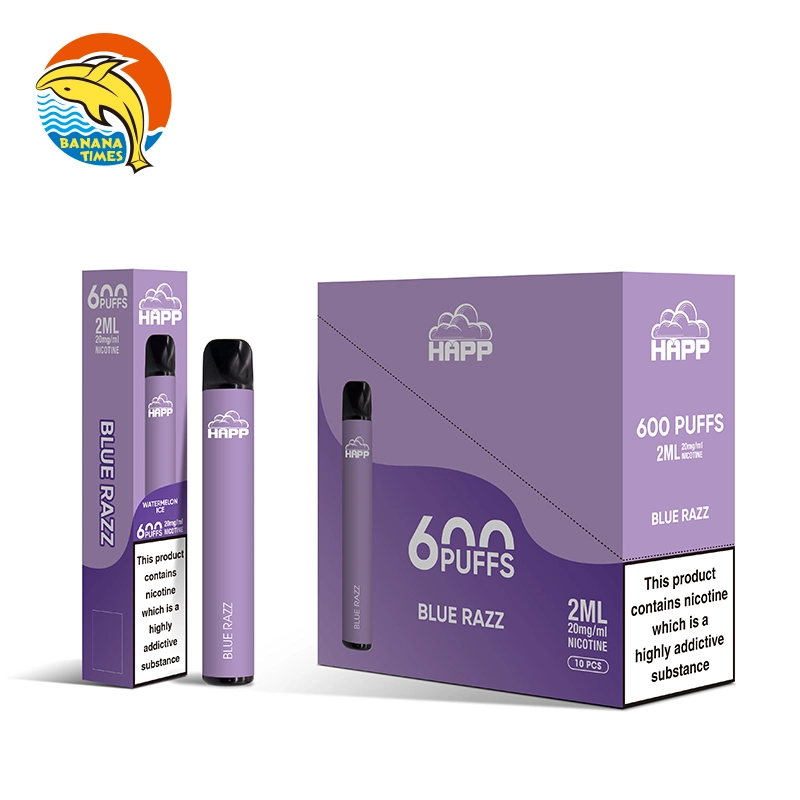 Spain Wholesale Distributor Fumes Vaper Elf Igets 600 Puffs Disposable E Cigar Hottest 2ml Bar Disposable Electronic Vape Cigarette for Europe Market