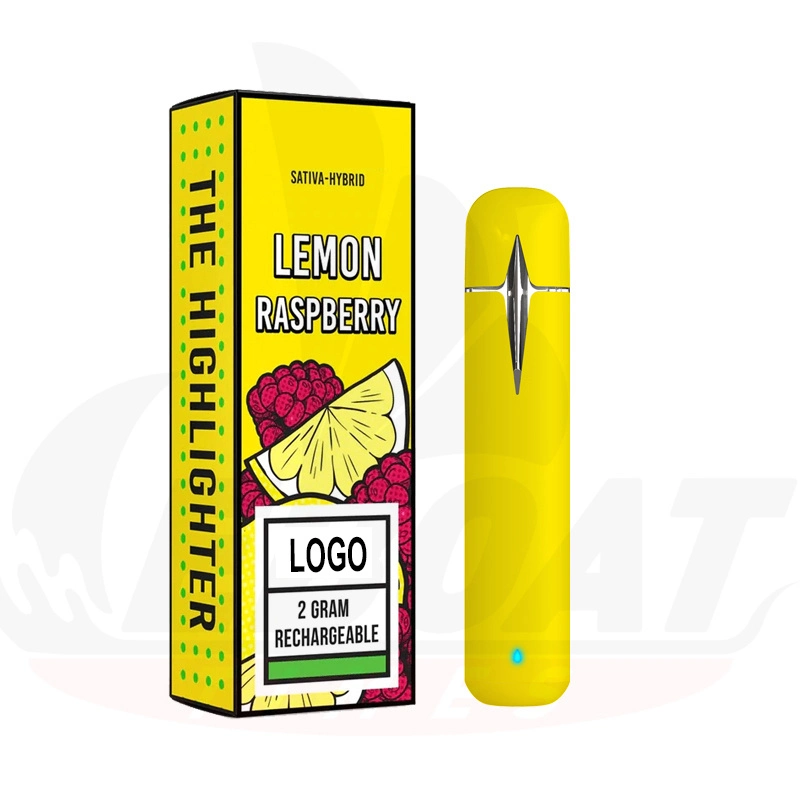 OEM 0.5ml 1ml 2ml 2000mg 2g 2 Gram Ceramic Coil Empty Diposable Vape Pen Empty Thick Oil Isolate Leak Proof Disposable