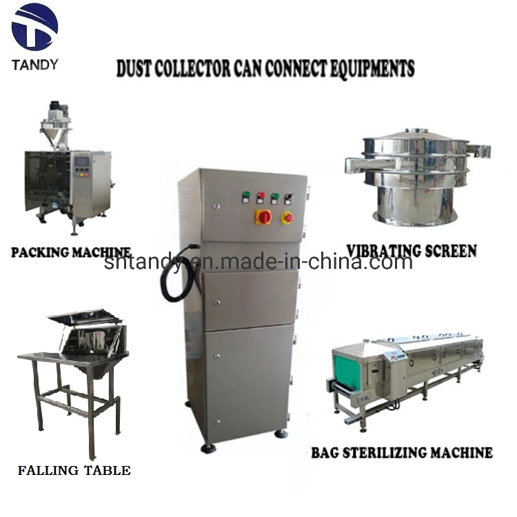 High Efficiency Industrial Cartridge Filter Powder Dust Collector Machine