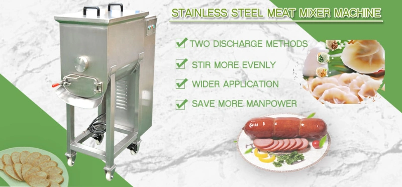 High Output Electric Meat Mixer Machine / Sausage Meat Mixer Machine / Sausage Stuffing Mixing Machine