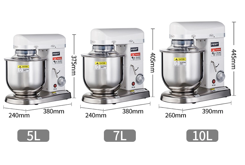 Electric Mixing Machine Commercial Cake Bread Dough Food Stand Mixer Bread Mixing Machine