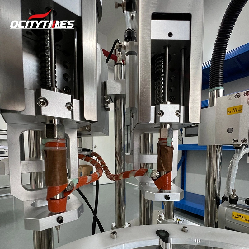 Ocitytimes Filling Machine Fully Automatic Filling and Capping Machine for D8 D9 Hhc Oil Vape Cartridge