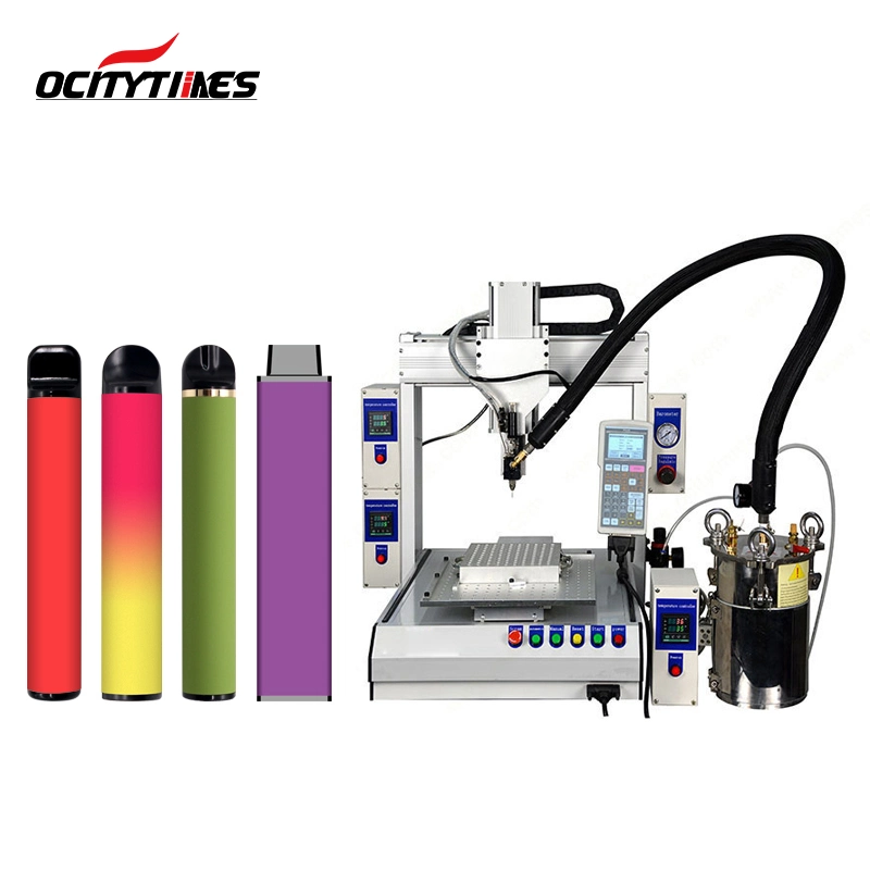 Ocitytimes 510 Oil Vape Cartridge Vaporizer Pen Filling Machine with 3 Parts Preheating