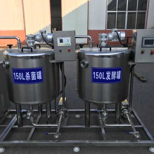 Factory Customization Drinking Yogurt Production Line/Stirred Yogurt Making Machine/ Flavored Yogurt Cup Making Machine