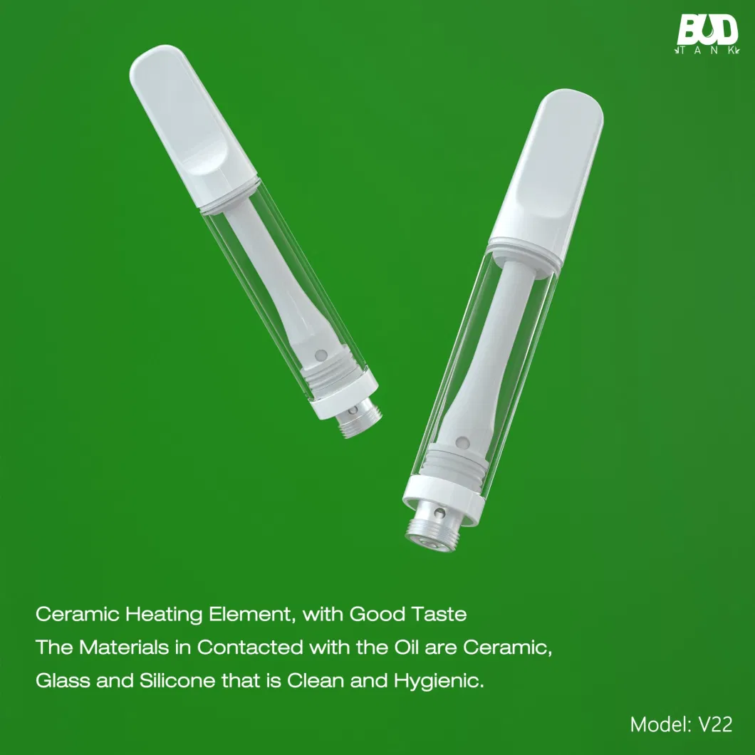 Budtank T-H-C 1.0ml Cartridge with Easy to Locking Structure Design and Easy to Filling Oil