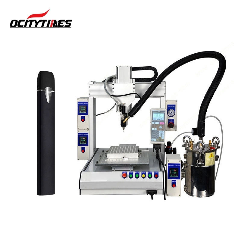 Thick Oil with 3 Heater Vape Pen Carts Filling Machine