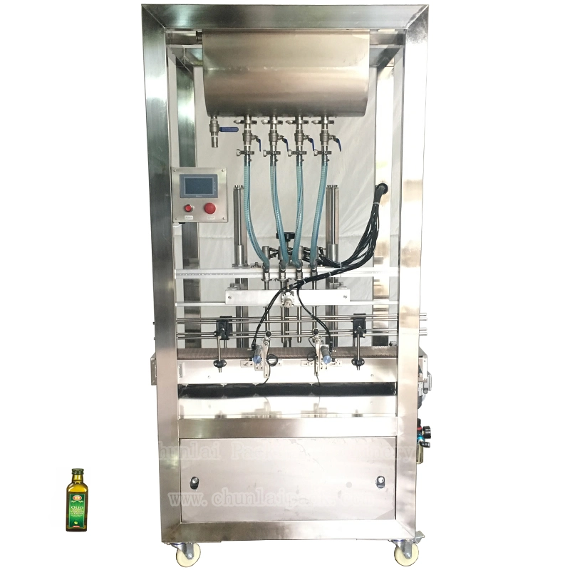 Automatic Edible Oil Sesame/Hemp Oil Plastic/Glass Bottle Filling Machine