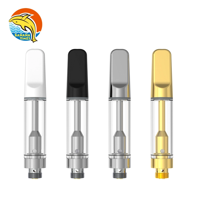 Wholesale Custom Packaging Cookie Empty 0.5ml/1ml Hte Thick Oil 510 Vape Cartridges Atomizer Lead-Free 1gram Ceramic Oil Vape Cartridge Atomizers for Live Resin