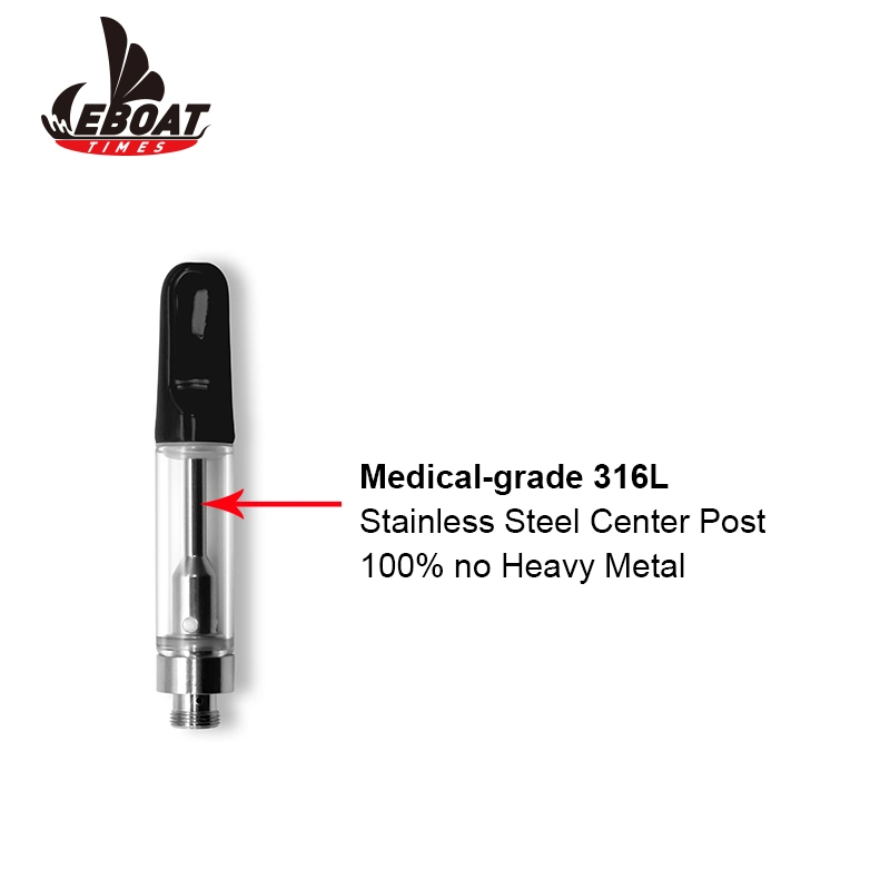 Ceramic 510 T Cart Thread Thick Oil. 5 1ml Glass Empty Disposable Vape Pen Vaporizer Atomizer Cartridg