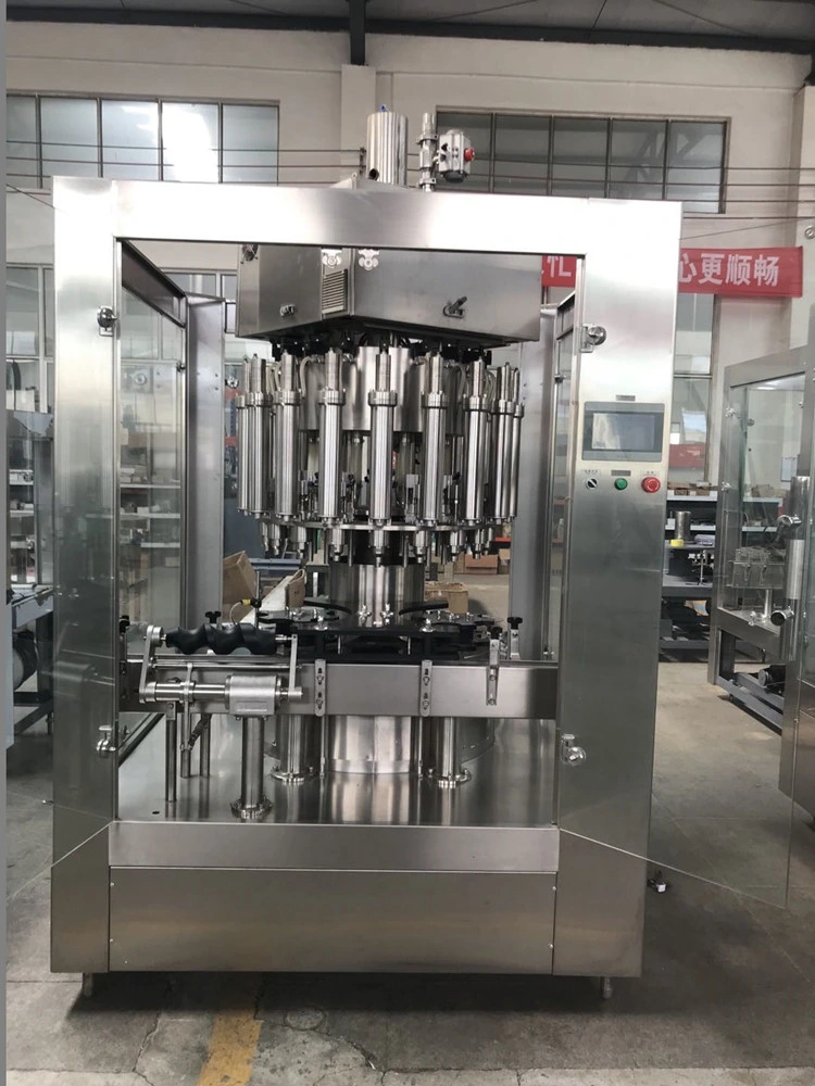 Fully Automatic Vodka Whiskey Liquid Filling Machine Red Wine Bottling Machinery