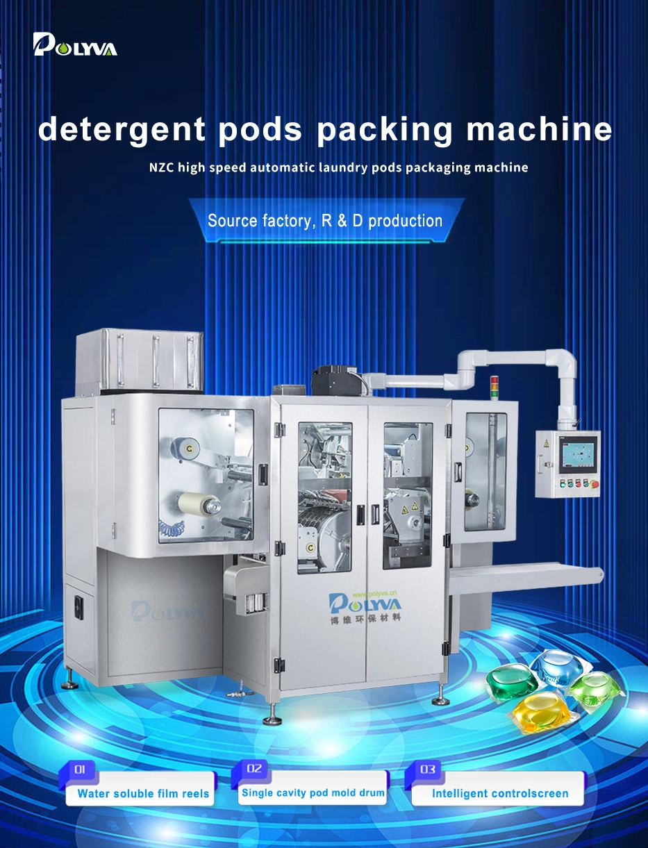 Polyva Sell Well Semi Automatic Capsule and Liquid Filling Capsule Filling Automatic Laundry Detergent Pod Machine