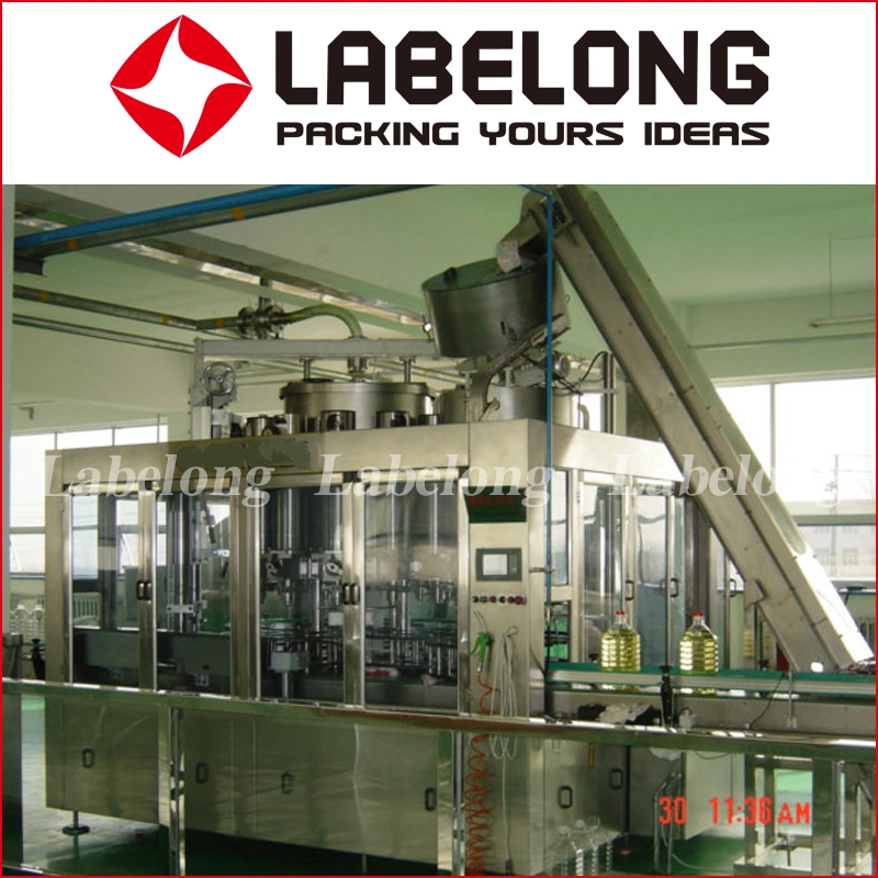 Hot Sale Straight Line Oil Filling System Machinery