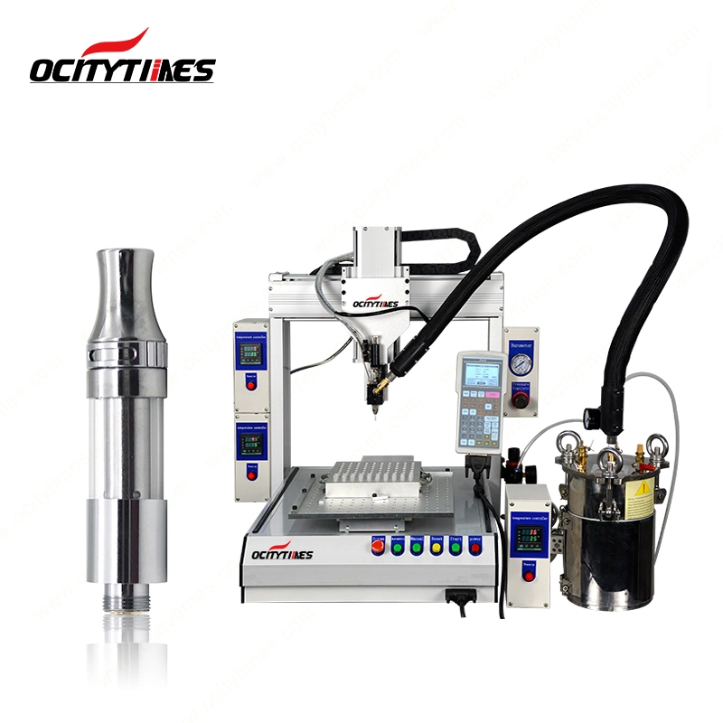 Vape Oil Filling Machine for Vape Cartridges/Disposable Vape Pens/Bottles/Pods/Syringes