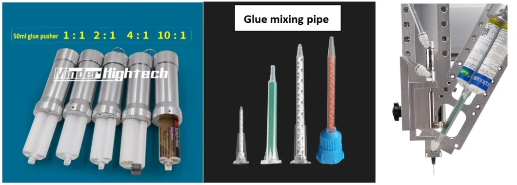 Automatic Ab Glue Cartridge Epoxy Resin Dispenser Doming Machine /Scotch-Weld Ab Glue Dispensing Machine