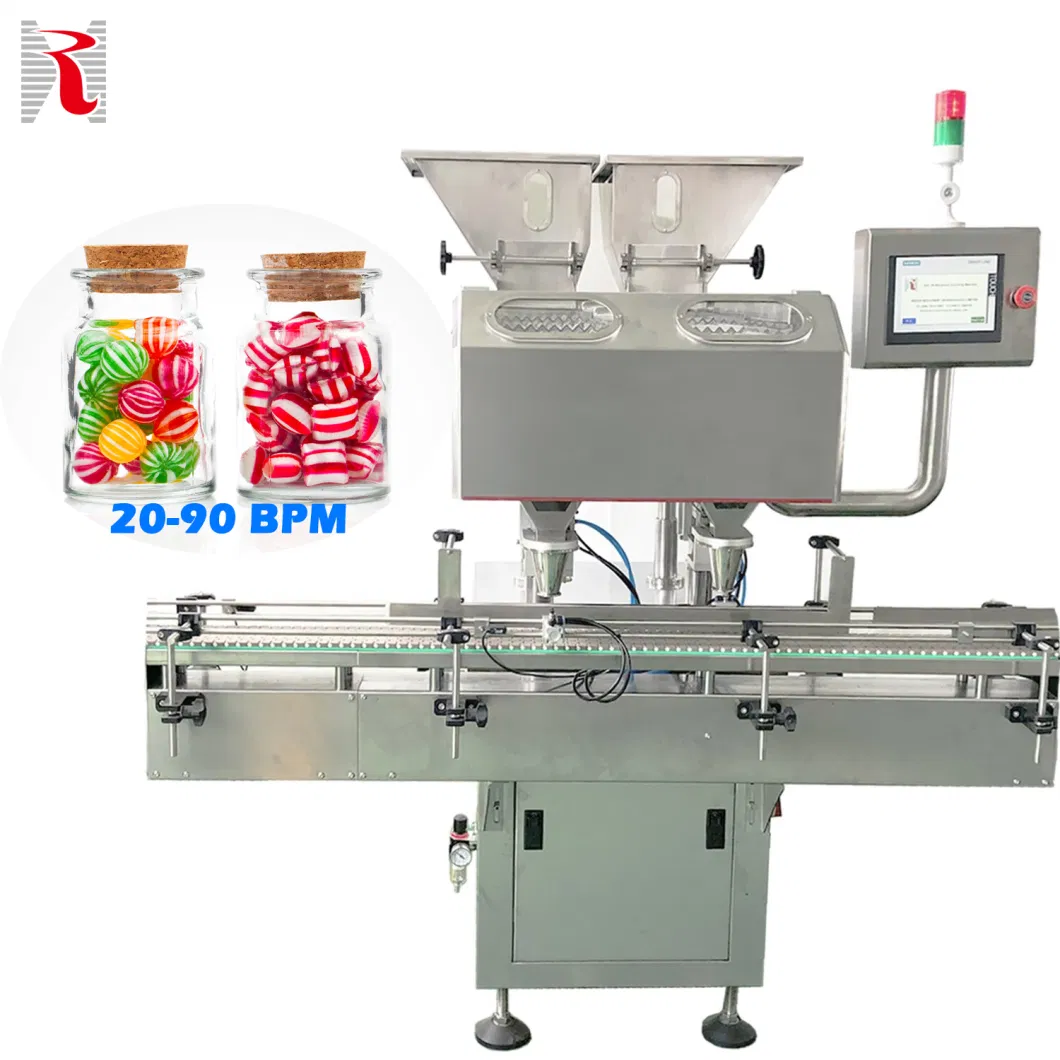 Multi Channel Automatic Vibrating Bottle Capsule Counter Pill Capsule Tablet Counting Machine