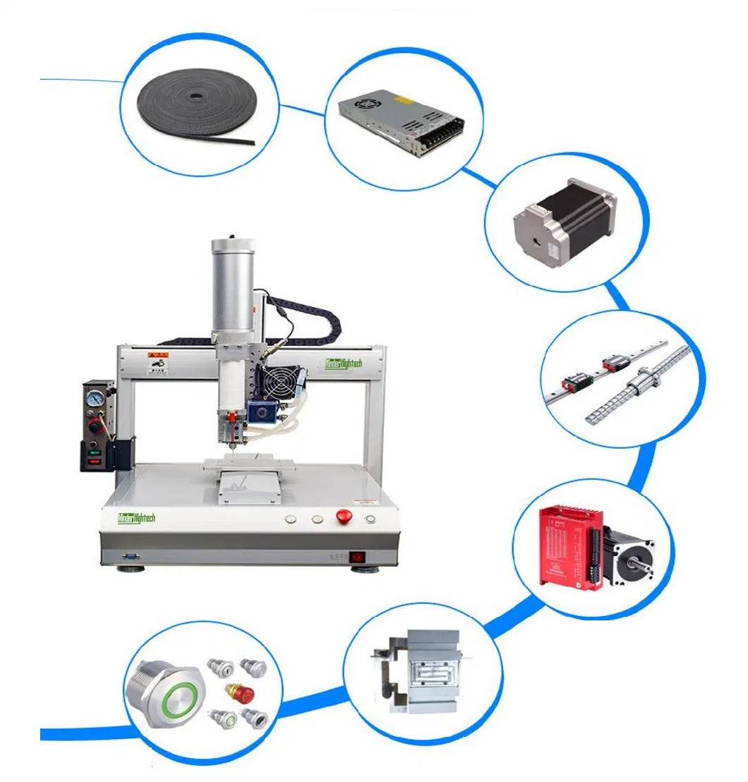 Automatic Ab Glue Cartridge Epoxy Resin Dispenser Doming Machine /Scotch-Weld Ab Glue Dispensing Machine