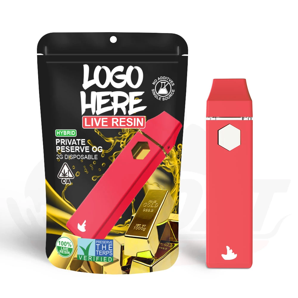 Wholesale Vape Pen 2g Ceramic Coil Thick Oil Disposables for Distillate Oils