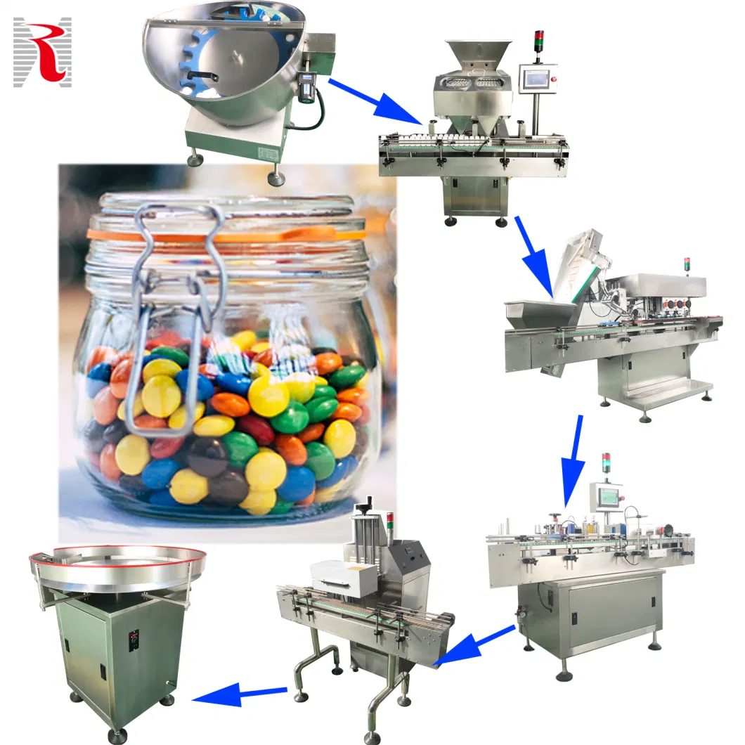 Multi Channel Automatic Vibrating Bottle Capsule Counter Pill Capsule Tablet Counting Machine