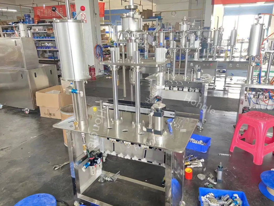 Semi Automatic LPG Butane Cartridge Gas Filling Machine