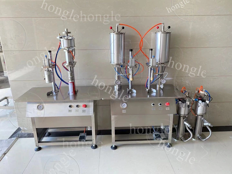 Semi Automatic LPG Butane Cartridge Gas Filling Machine