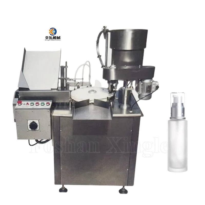 5-50ml Automatic Cartridge Oil Glass Vial High Speed Liquid Perfume Plugging Bottle Filling and Capping Machine