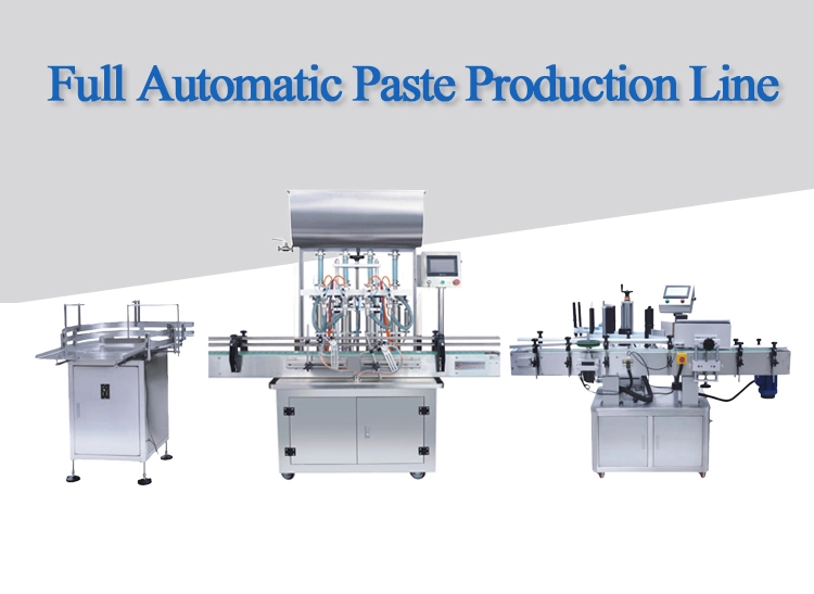 Automatic Hot Chili Sauce &amp; Liquid BBQ Sauce Bottle Filling &amp; Labeling Machine Line for Beverage &amp; Oil Application