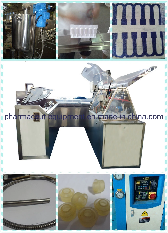 Ovule/Bullet/Duckbilled Dosage PVC PE Suppository Filling Sealing Machine (ZS-U)