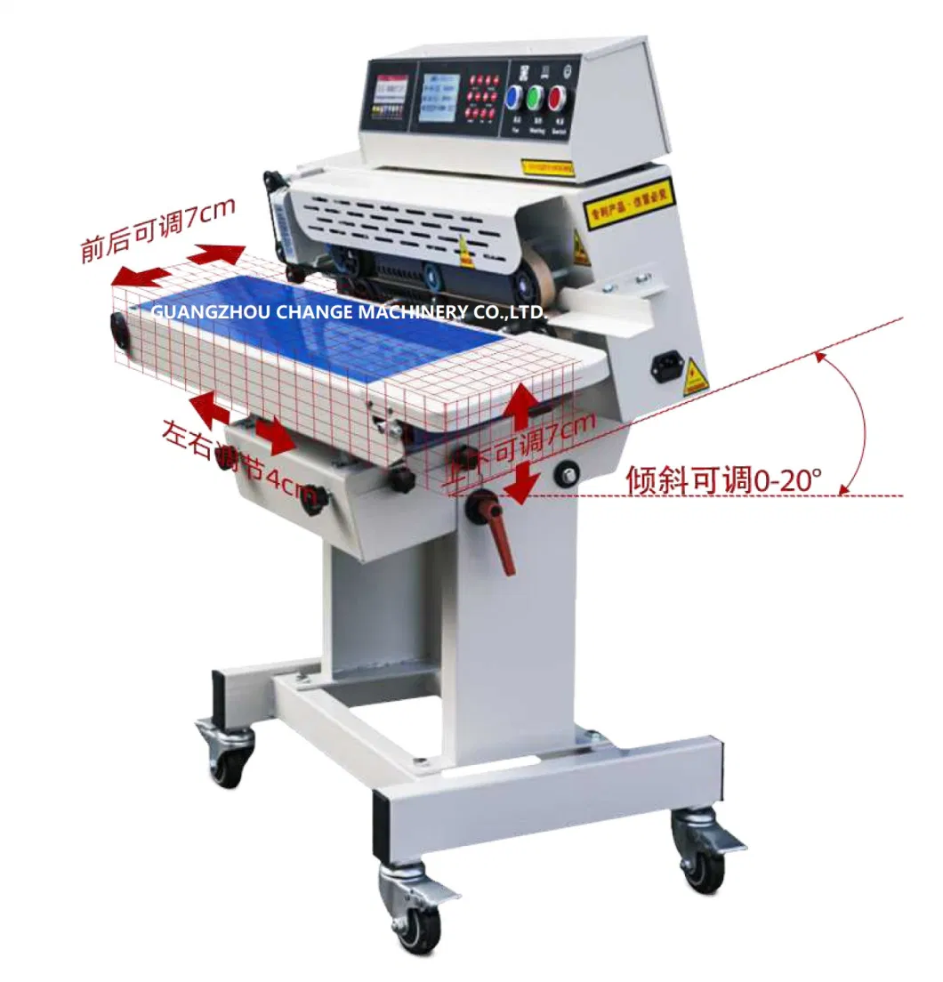 Foods Snacks Bags Nitrogen Filling Sealing Machine