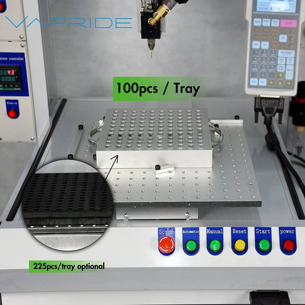 Disposable Vape Filling Machine Vapride F1 Automatic Filling Machine Cartridge Tobacco Filling Machine