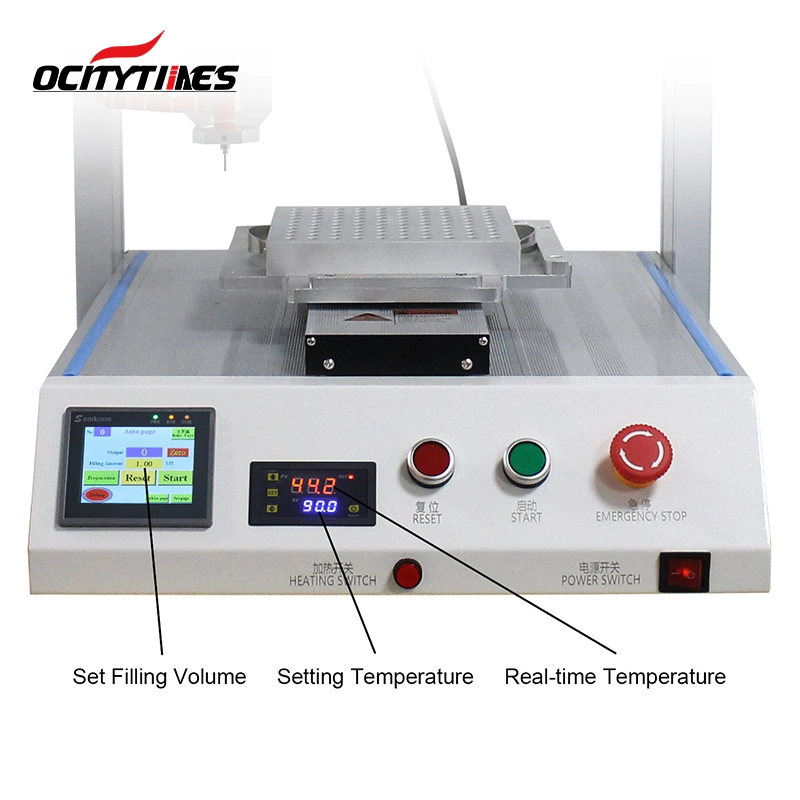 Vape Oil Cartridge Oil Filling Machine with Heated Barrel