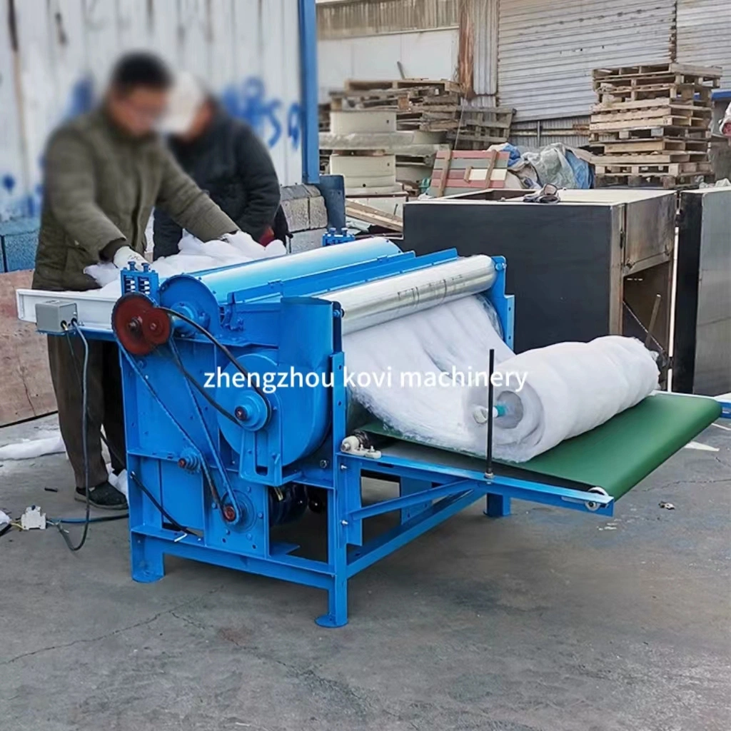 Automatic Hemp Fiber Opening Machine Natural Polyester Fiber Cotton Bale Opener Machine