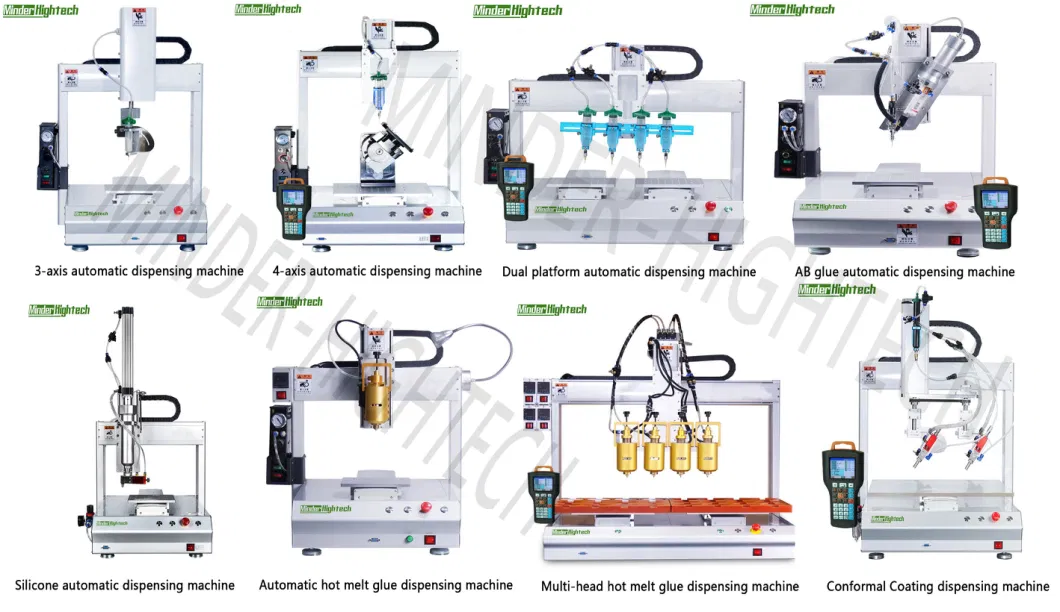 Automatic Ab Glue Cartridge Epoxy Resin Dispenser Doming Machine /Scotch-Weld Ab Glue Dispensing Machine