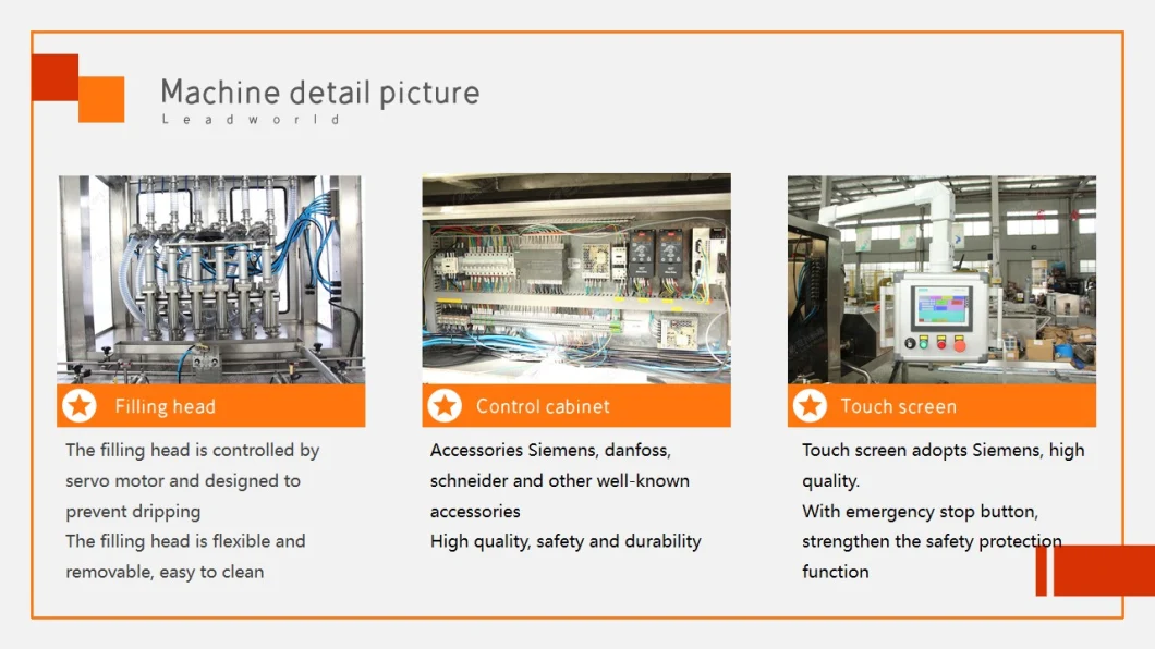 Customized Auto Filling Machinery Peanut Oil Sesame Oil Sunflower Seed Oil Strawberry Jam, Hot Sauce Jam Sauce Liquid Bottle Auto Filling Machine