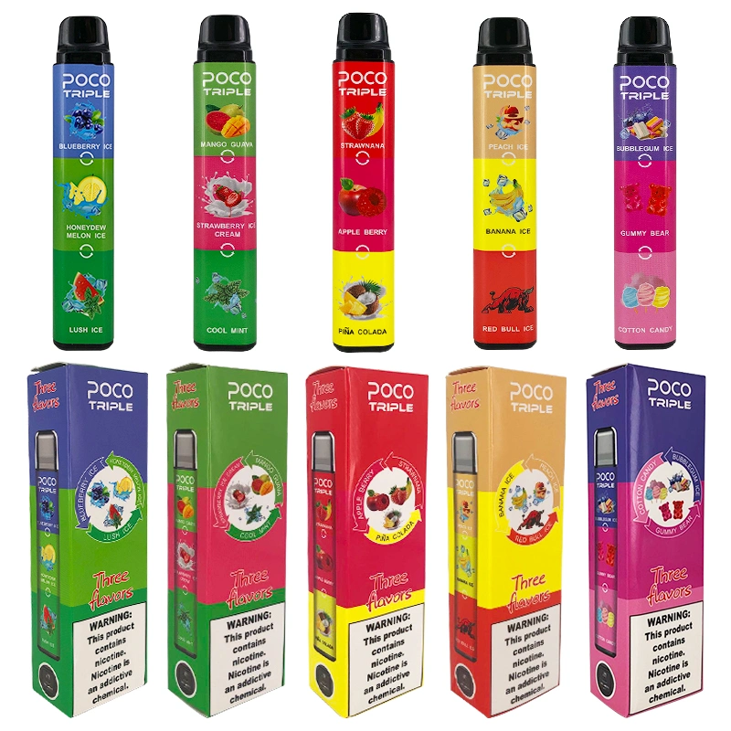 Factory Newest Three Fruity Flavors Switch Disposable Vape Device with 3600 Puffs