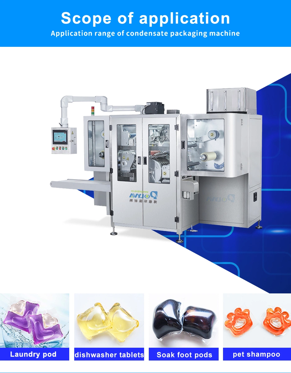 Polyva Sell Well Semi Automatic Capsule and Liquid Filling Capsule Filling Automatic Laundry Detergent Pod Machine