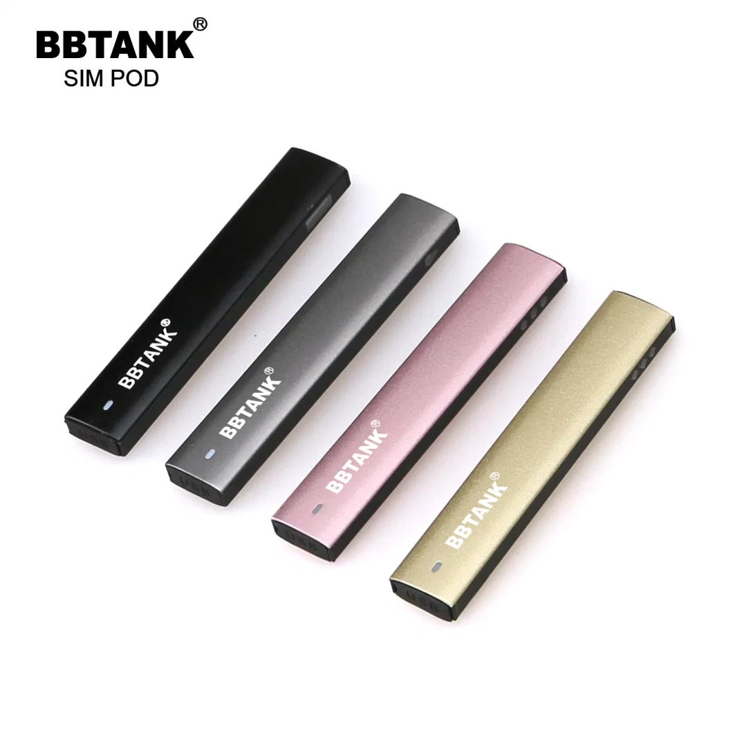 Bbtank Recharge Battery Thick Oil Cartridge Disposable Glass Vape Pen Atomizer Pod Cartridg