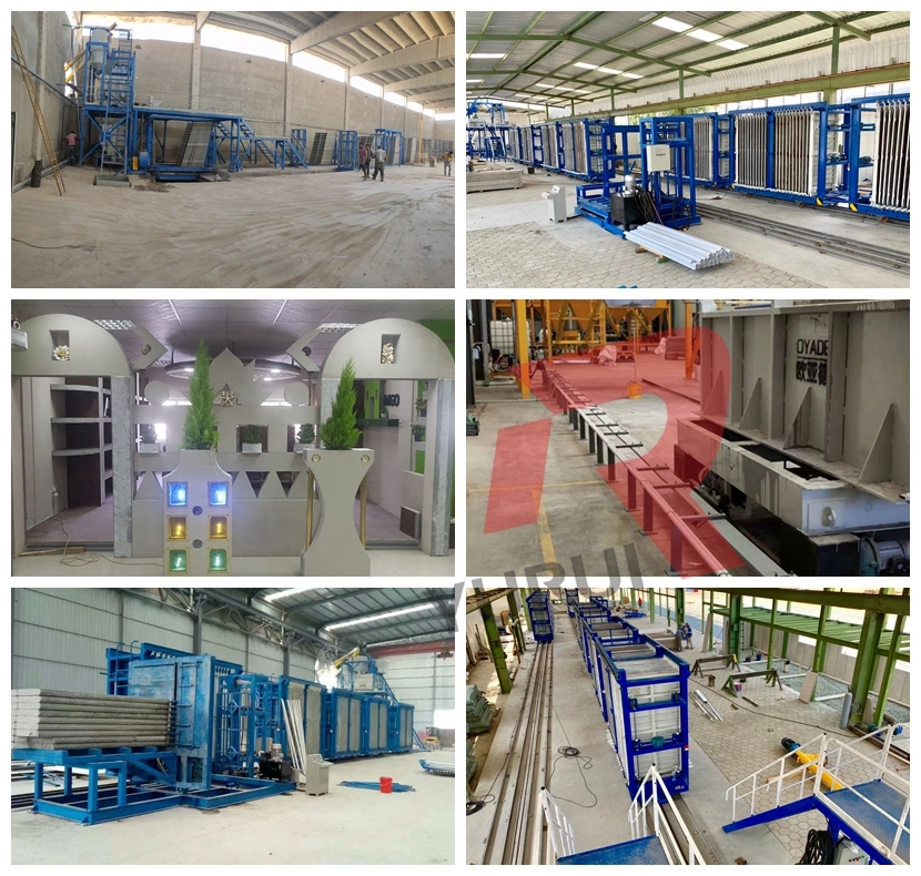 Precast Concrete Lightweight EPS Cement Sandwich Wall Panel Making Machine Hollow Core Wall Panel Production Line Machinery