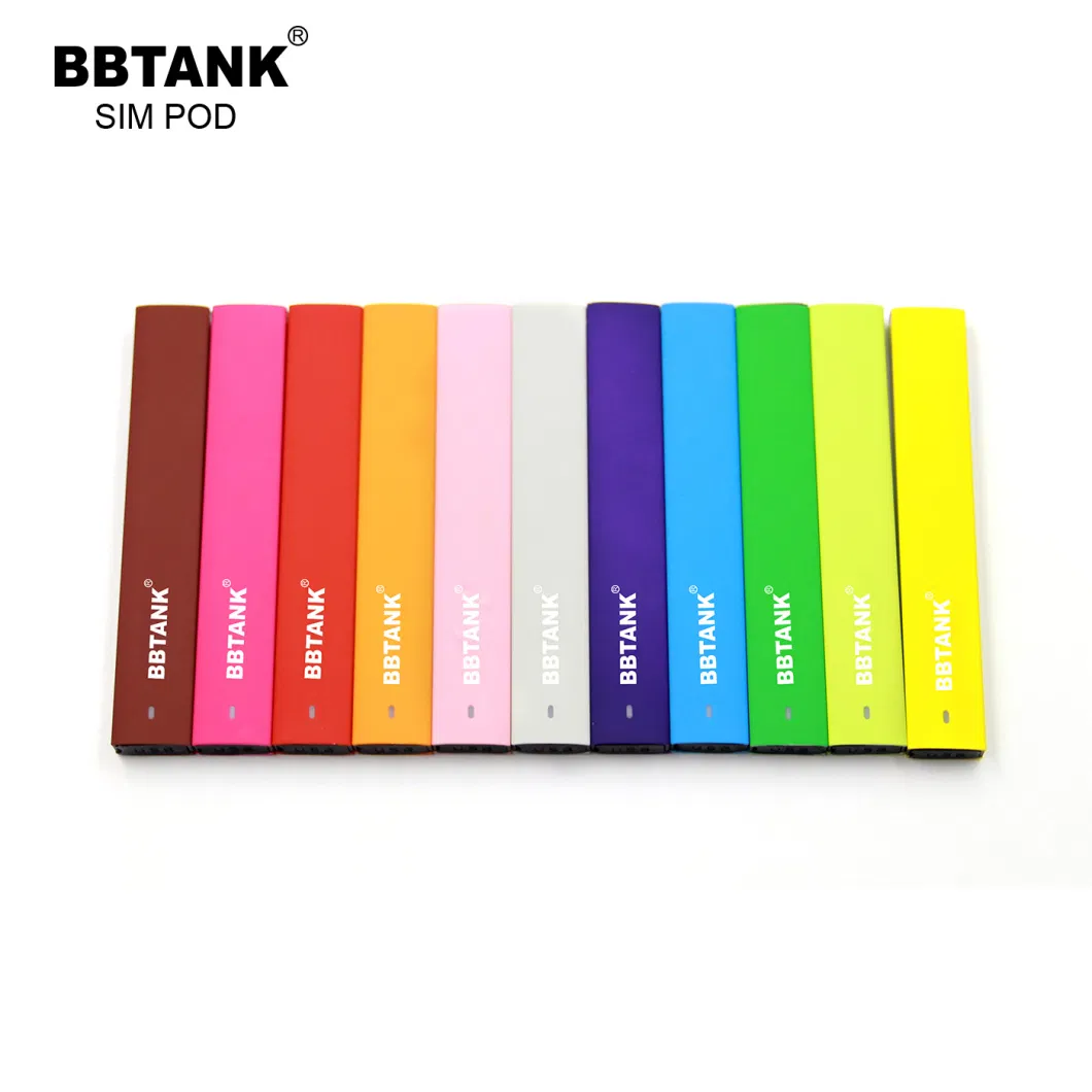 Bbtank Recharge Battery Thick Oil Cartridge Disposable Glass Vape Pen Atomizer Pod Cartridg