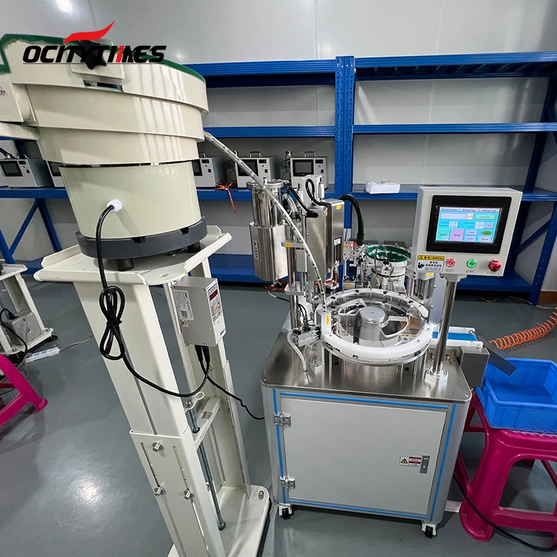 Ocitytimes Filling Machine Fully Automatic Filling and Capping Machine for D8 D9 Hhc Oil Vape Cartridge