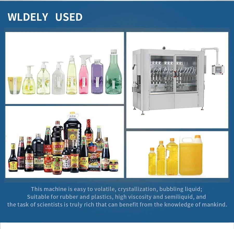 2022 Hot Sale Automatic Shampoo Edible Olive Oil Filling Machine Viscous Liquid Detergent Soap Bottle Filling Machine