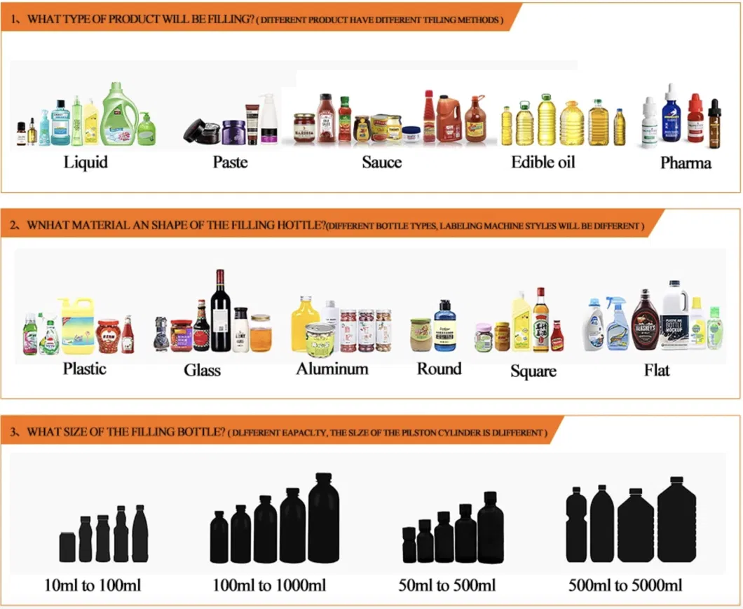 Cream/Peanut Butter/Thick Oil/Viscous Liquid Bottling Machine Tomato Paste Hot Sauce Honey Jar Ketchup Bottle Filling Palm Oil Packaging Machine