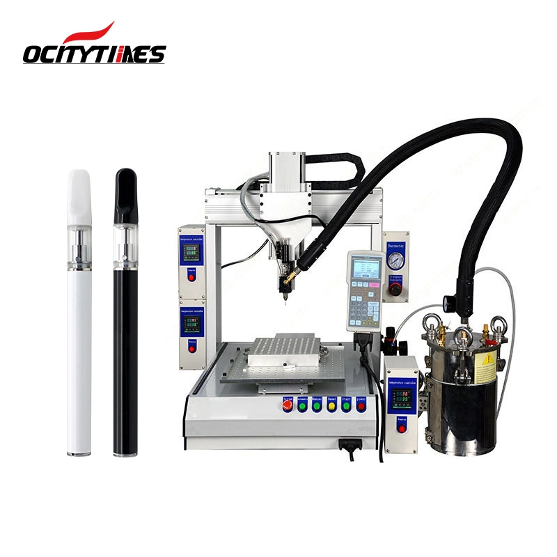 510 Thread Pen Filling Machine Automatic 1ml 2ml Thick Oil Cartridge Filler Machine