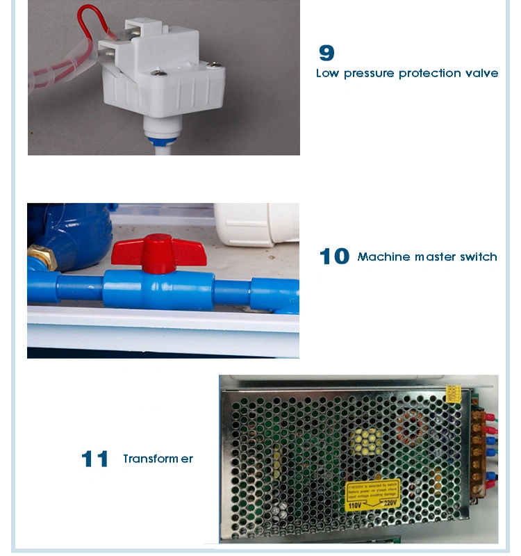 Purified Water Vending Machine with Nayax Credit Card Reader