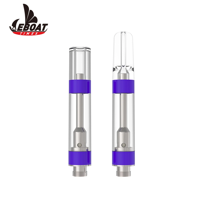 Eboattimes Ceramic Coil Atomizer 510 Cartridge Vape Pen Glass Tank Thick Oil 0.8ml Cartridge