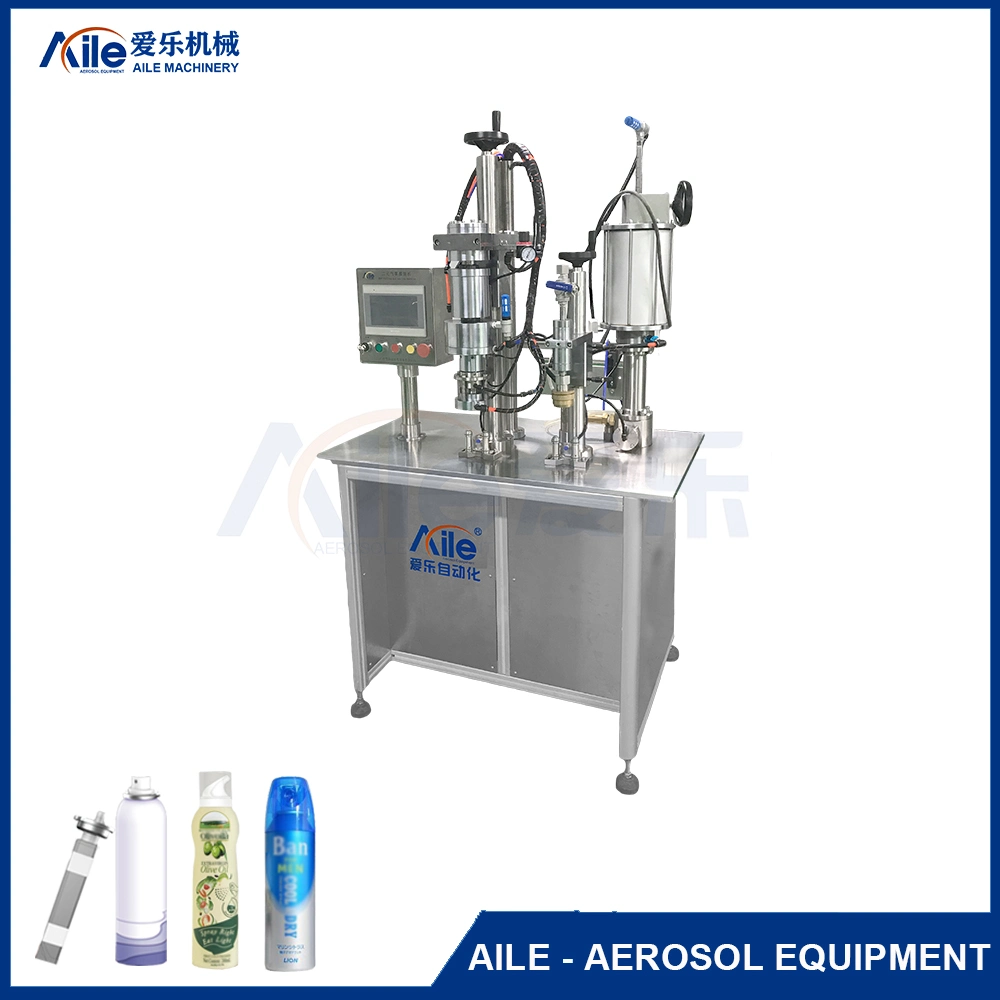 Hot Sale Body Spray Cooking Oil Bov Technical Aerosol Filling Machine