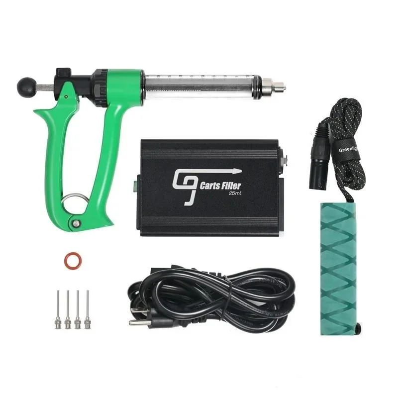 100% Original Greenlightvapes G9 Vape Carts Filler Machine Oil Carts Filling Gun